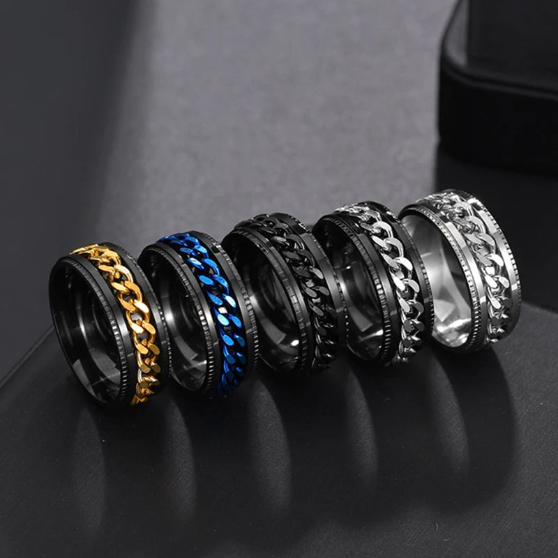 Stainless Steal Rotating rings