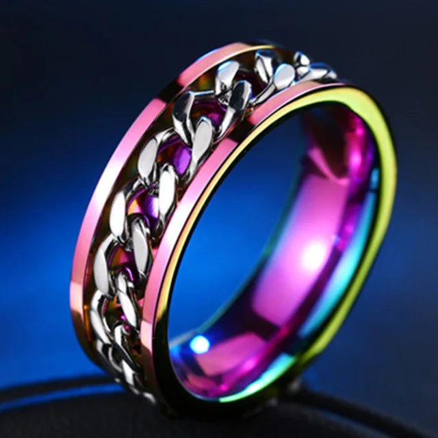 Stainless Steal Rotating rings